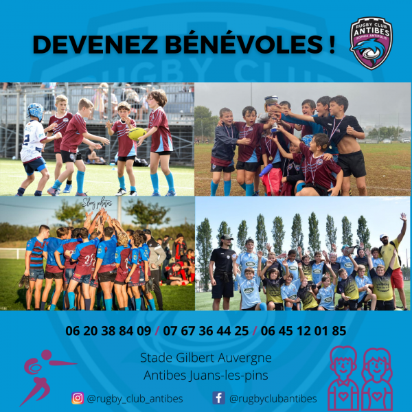 DEVENEZ BÉNÉVOLES