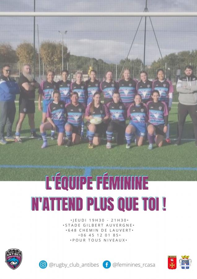 recrutement section féminines